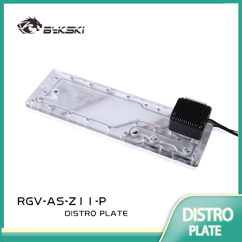 Distro Plate Ddc Pump Combo - BYKSKI RGV-AS-Z11-P réservoir acrylique utilisé pour