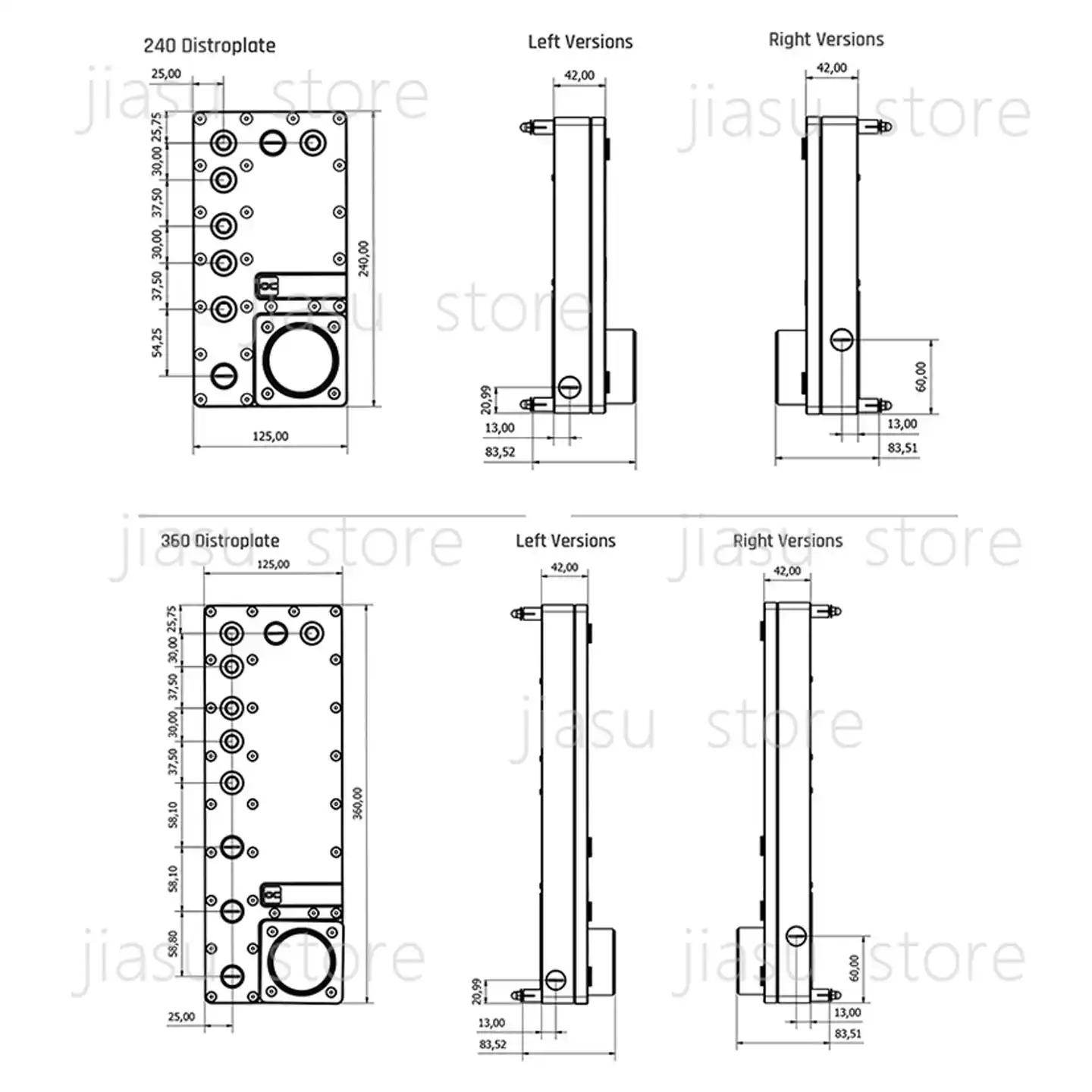 Alphacool Core Distro Plate 24 - Integrated Pump Reservoir Distro Plate avis et prix