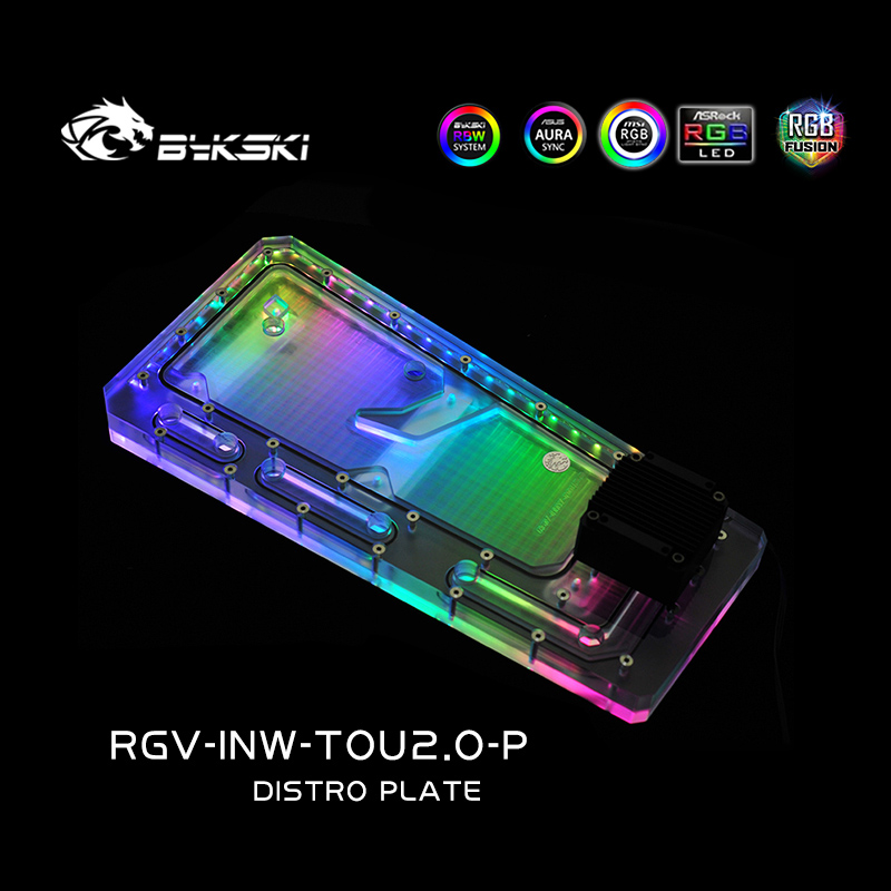BYKSKI – carte acrylique RGV-I - Distro Plate Ddc Pump Combo avis et prix