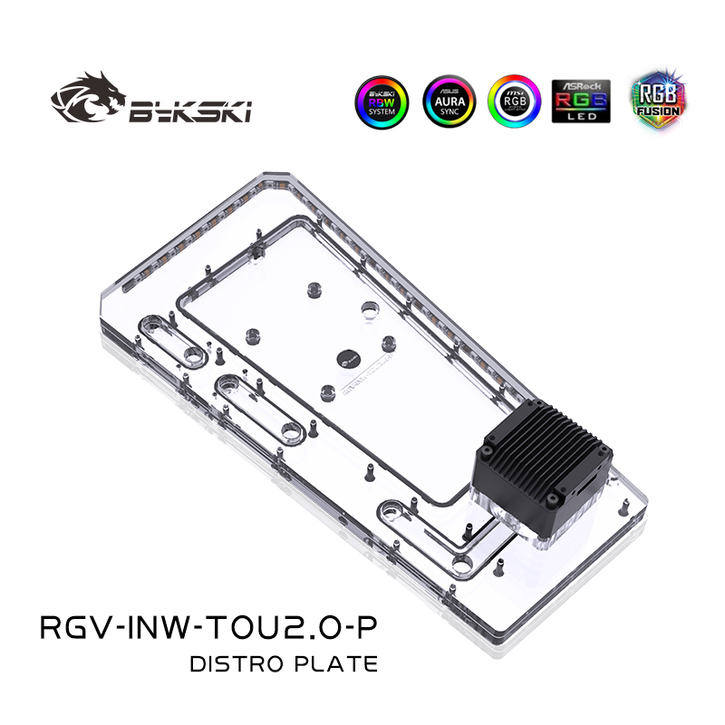 BYKSKI – carte acrylique RGV-I - Distro Plate Ddc Pump Combo avis et prix
