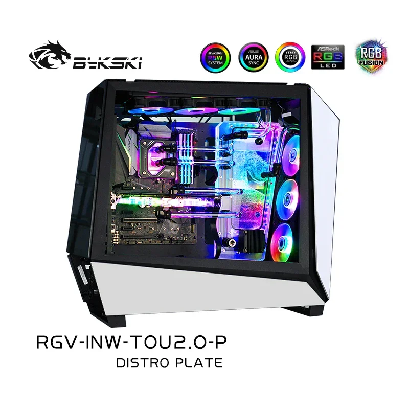 BYKSKI – carte acrylique RGV-I - Distro Plate Ddc Pump Combo avis et prix