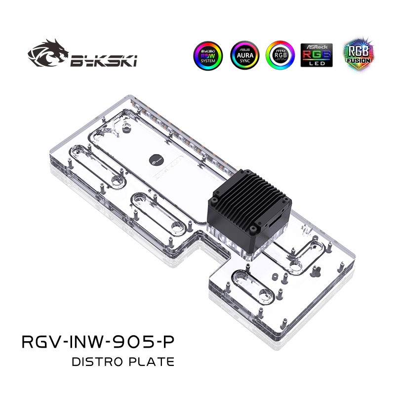 Bykski RGV-INW-905-P plaque de - Distro Plate Ddc Pump Combo avis et prix
